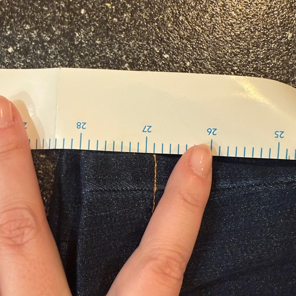 SPANX Dark Blue Flare Jeans - XS - Picture 6 of 6